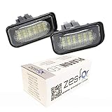  ZesfOr Feux de Plaque d\'immatriculation LED pour Mercedes CLK A209 Cabrio (2003-2010)
