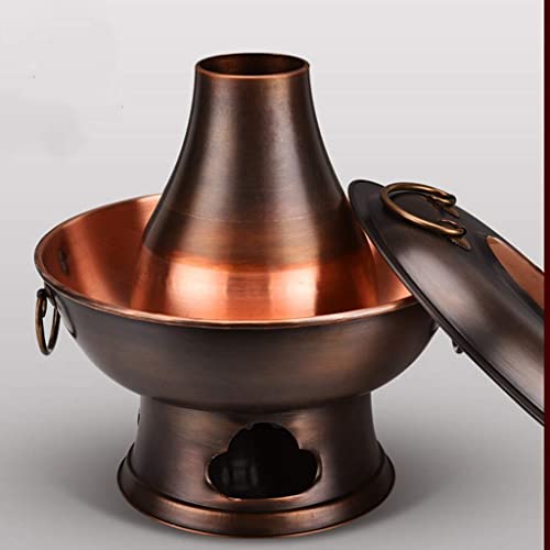 Hot Pot de Cobre Tradicional 28cm Color Marrón miniatura 2