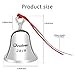 2019 Christmas Bell Tree Ornament Decoration Engraved Bell Ornament