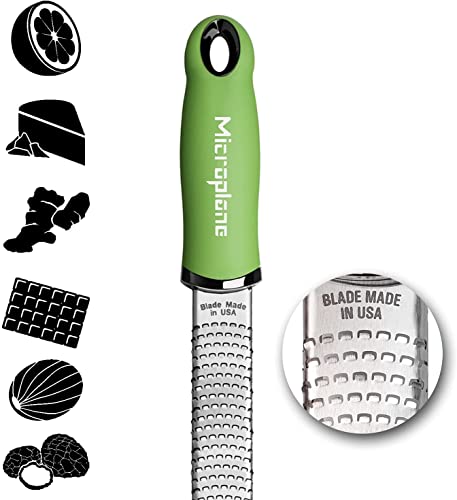 Microplane Premium Classic Series Lime Zester And Parmesan Grater (Green) #TOP2