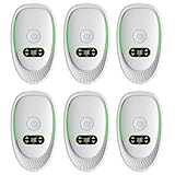 6 Pack Upgraded Plug in Air Purifiers for Home Air Ionizers...