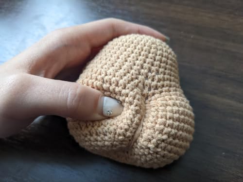 Emotional Support Knitted Toy Handmade Emotional Support Cucumber Crochet Toys Positive Life Potato Desk Decor Funny Plush EDC Gadgets