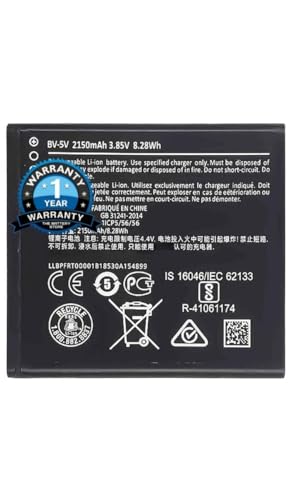 Image of Original BV-5V Battery for Nokia 1 TA-1047 / TA-1060 / TA-1056 /TA-1079 /TA-1066 / BV-5V Battery with 1 Year Warranty*** (P13)