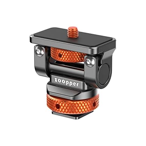 Field Monitor Holder Mount Camera Monitor Mount with Cold Shoe Adapter for 5" and 7" Monitor,Tilt 180 Degree Swivel 360 Degree,Up to 2.1KG Cover