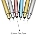 Maydahui 48 PCS Retro Key Shape Roller Pen Black Gel Ink Creative Unique Fun Refills Pens for School Party Drawing Writing