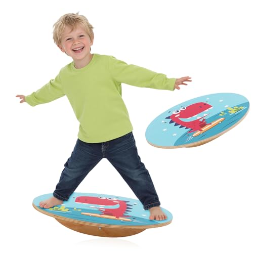 Planche d'équilibre Montessori en bois pour s'entraîner dans la chambre