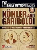 ernesto kohler 15 easy studies for flute op 33 book 1 Musik-Noten Ausgabe / Score / Sheetmusic : KOEHLER + GARIBOLDI - arrangiert für Querflöte - (für ein bis zwei Instrumente) - mit CD