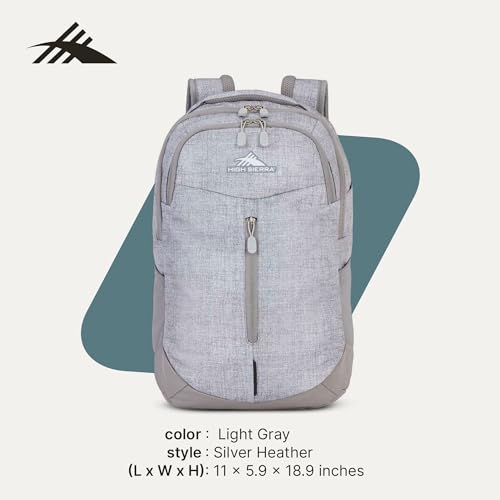 High Sierra Swerve Pro, Silver Heather, Medium image 3