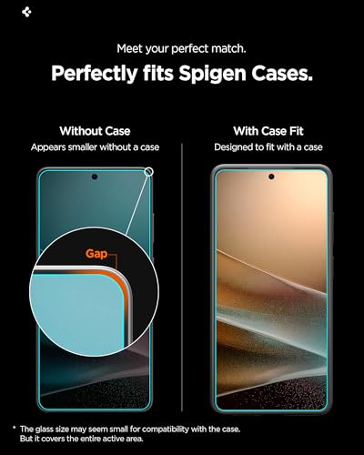 Image of Spigen AlignMaster S Tempered Glass Screen Protector Guard for Galaxy S26 [2 Pack]