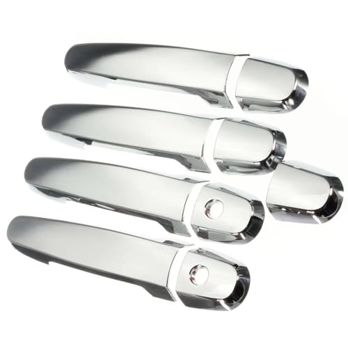 Manija de puerta Exterior Compatible Con Toyota Para 4Runner 2003-2009 Para Sienna 4Door 2004-2010 Cubierta Manija Puerta Coche Decoración Accesorios Exteriores