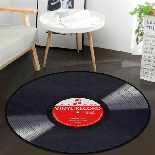 Tapete redondo decorativo de 3 pies keepcute miniatura 3