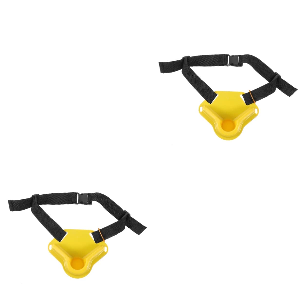 ibasenice 2pcs Fishing Waist Belt Adjustable Wading Belt Rod Carrier Buckle Straps for Outdoor Fishing