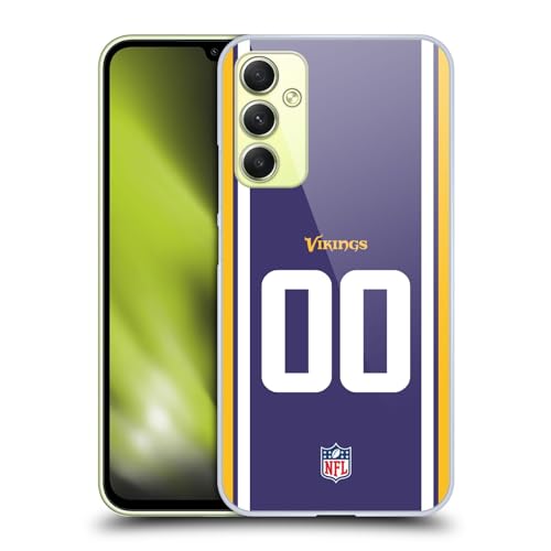 Coque Minnesota Vikings Samsung Galaxy A34 5G personnalisable contre rayures