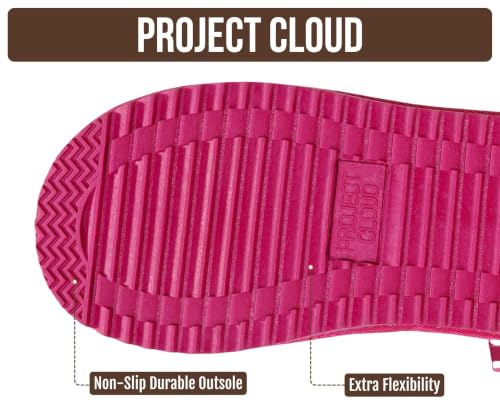 Image of Project Cloud Girls 100% Genuine Leather Non Slip Fur Lined Ankle Boots | Water Resistant Lightweight Memory Foam Insole Cozy Fall Shoes for Boys & Girls Kids Footwear Outdoor Everyday Kids Boots