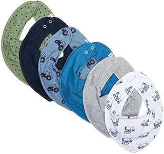 Care Unisex Baby Neckerchief, Pack of 6