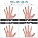 EDNYZAKRN Fingerschutz bei Verletzung, Fingerverband Fingerbandage Dehnbare Fingerhülle für Trigger Finger Arthritis Schwellung Basketball Fingerschutz