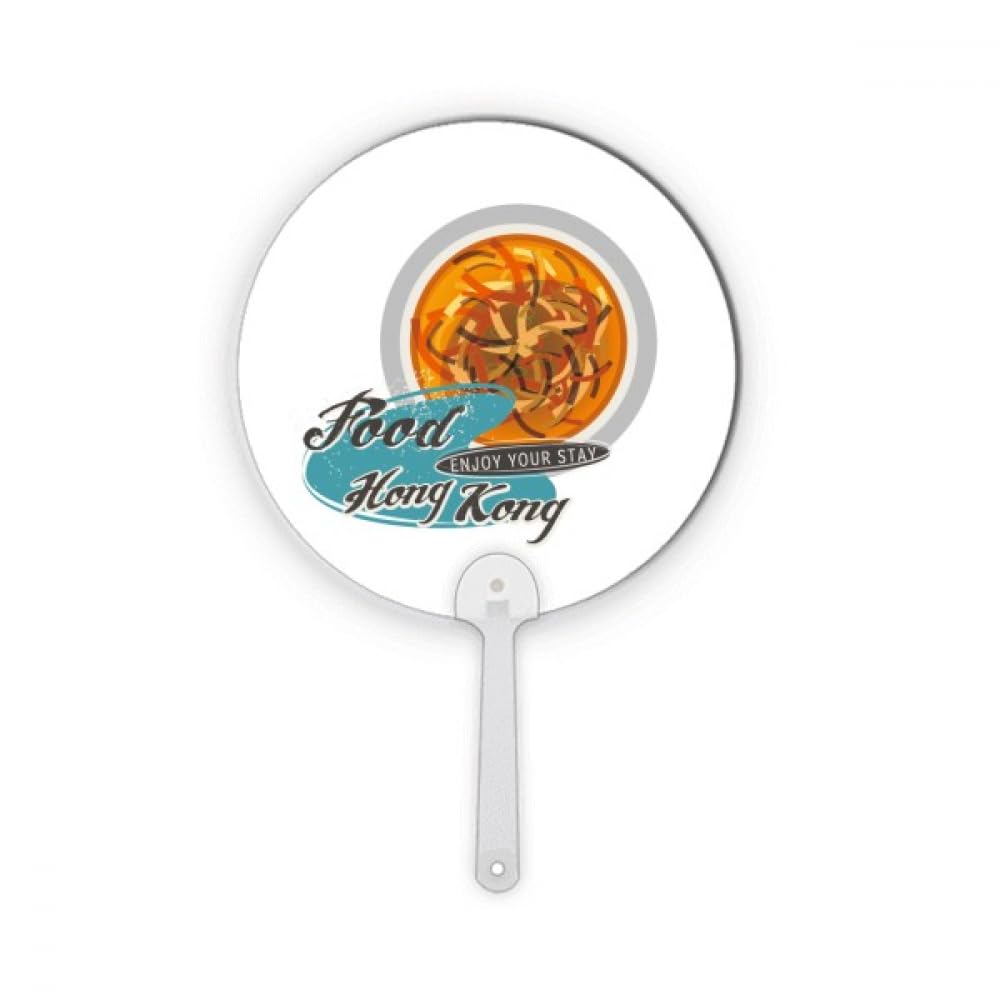 Hong Kong fan plastique rond portable décoratif et ultra résistant