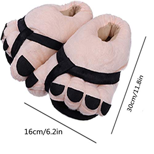 Big Toe Shoes，Cartoon Toe Shoes，Warm Soft Slippers，Male Female Winter Cartoon Funny Indoor Shoes2