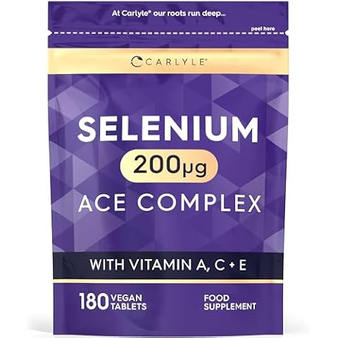 Carlyle Selenium ACE with Vitamins A, C, E Cover