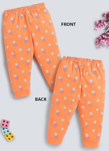 Image of LuvLap Baby Boys & Girls 100% Cotton Pyjama Pack of 4