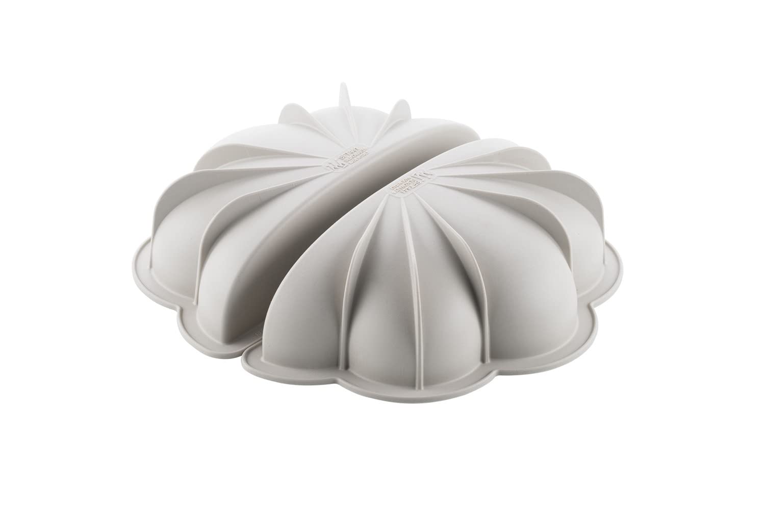 Silikomart | Silikonformen Set NUVOLA, Zusammensetzungsset 2 Silikonformen, 3D Design, 220 x 110 mm, h 60 mm, Volumen 1600 ml, Made In Italy