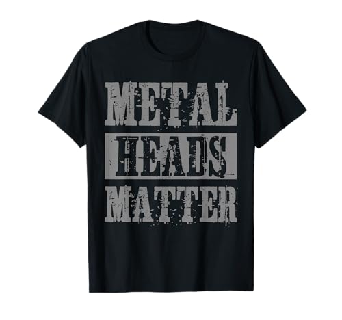 Metal Head Heavy Metal Black Death Metal Fan Gift T-Shirt