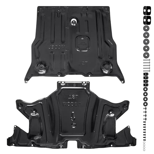 Placa deslizante delantera y trasera anticolisión para chasis de Tesla Model Y y 3