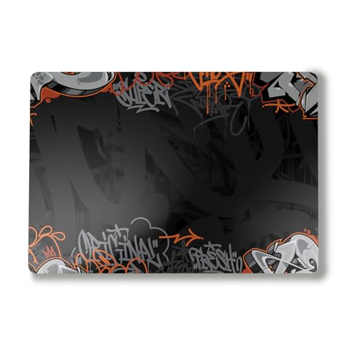 Image of Laptop Skin Compatible with Alienware M18 R2 (2024) - Orange Tag - Premium 3M Vinyl Protective Wrap Decal Cover - Easy to Apply | Crafted in The USA by MightySkins