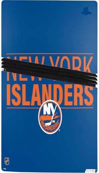 Skinit Decal Gaming Skin Compatible with PS5 Pro Bundle - Officially Licensed NHL New York Islanders Lineup Design