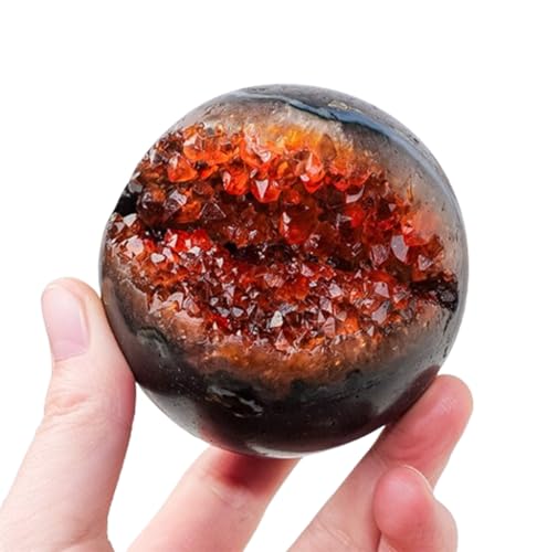 Géode cristal de citrine 500g, idée cadeau bien-être unique - 2