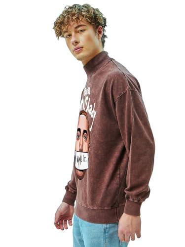 Sweat-shirt à col roulé homme coton éponge vêtement d'hiver de qualité supérieure