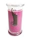 Rose Petals Candle - Large Pink 16.5 Oz. Highly Scented Jar Candle - Made with Natural Oils - Flower & Floral Collection
