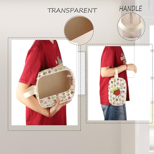 BNQL Snail Makeup Bag Snail Gifts Snail Lovers Gifts Snailed It Funny Snail Gifts Nature Lovers Gift Snails Travel Cosmetic Pouch4