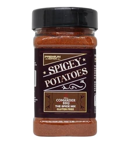 Sazonador de patatas Spicey Potatoes de Comander BBQ 220 gr.