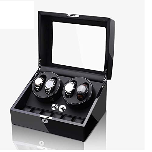 Evite que su reloj se detenga usando la caja para relojes automáticos con motor integrado