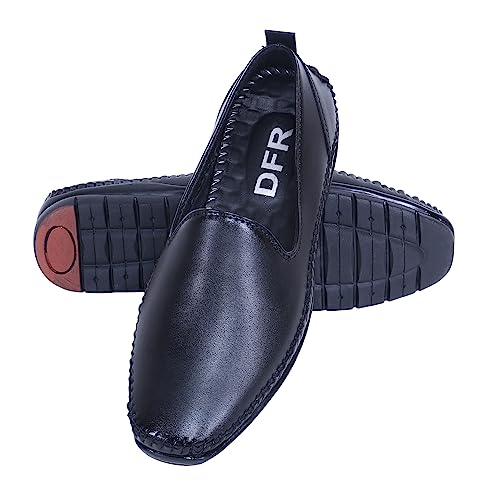 Image of DFR Loafer Shoe for Casual Formal Traditional Kurta Juti for Men