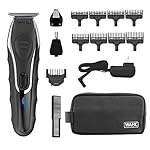 Wahl Aqua Blade Rechargeable Wet/Dry Lithium Ion Deluxe Trimming Kit with 3 Interchangeable Heads for Detailing…