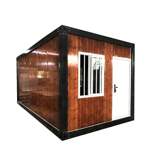 全国OK 人気の木目柄 サイズ指定自由 現地組立式ユニットハウス プレハブハウス 新品 お色・サイズ・デザイン自由設計可能 商品一覧：ユニットハウス(スーパーハウス)・モジュール建築(プレハブ