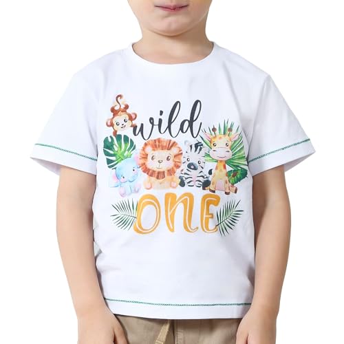 Wild One I'm Wild and 1st Birthday Shirt - Boy's First Birthday Outfit