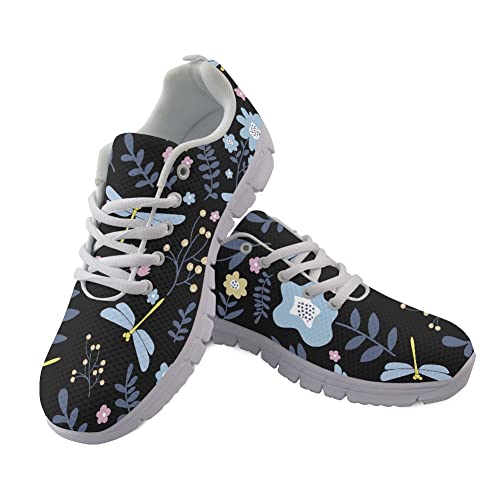 Chaussures de course homme à motif floral pour éviter la fatigue en gym