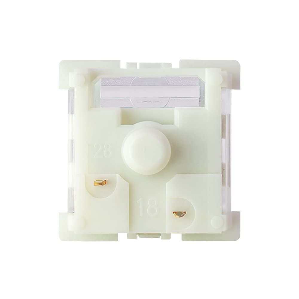 OUTEMU Red Switches,3 Pin Linear/RGB/Dustproof Switches for Mechanical Keyboard -Pack 109
