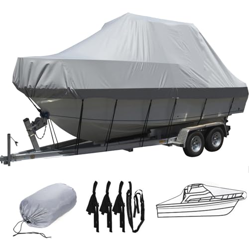 Bâche de bateau tri-hull imperméable 420d et remorquable pour runabout