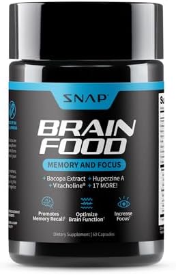 Snap Nootropics Brain Booster Supplement for Memory and Focus, Improve ...