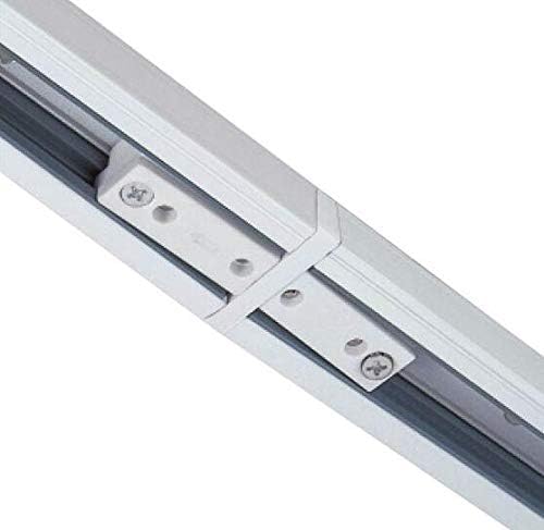 Track Light Accessories / 3 Wire Track Rail Extension Joint 10PCS - (Color: White)