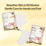 Epielle Hydrating Foot Masks, 6 Pairs Moisturizing Socks for Dry, Cracked Feet, Restores and Softens Skin with Jojoba Oil and Shea Butter, Korean Skincare, Easter Gifts, Mother's Day Gifts - Image 4