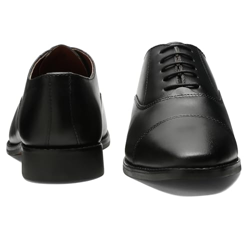 Image of LOUIS STITCH Men's Derby Shoes | Handmade Italian Leather Formal Shoes | Classic Lace-Up Derby Shoes for Men | Premium, Office & Wedding Shoes | Sizes 6-12