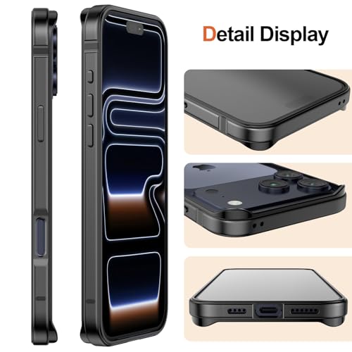 Coque iPhone 17 Pro Max bord surélevé protection écran antichoc