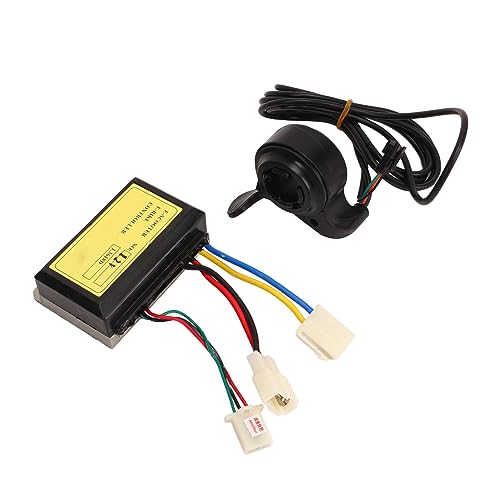 2PCS Set 12V 250W DC Motor Speed Controller and Thumb Throttle Kit for Scooter Cycle with B Motor Control Box Motorcycl Regulator Kit - Thumbnail 6