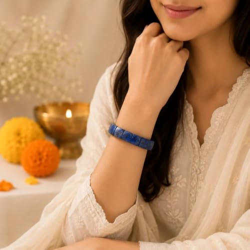 Image of Beaded Bracelet for Men & Women | Stretchable Handmade Prayer Meditation Yoga Wrist Bracelet | Stylish Everyday Wear | Free Size