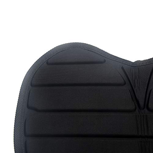 Uxely Kayak Seat Cushion, Canoeing Seat, Waterproof Kayak Seat Pad, Detachable Black Kayak Seat Pad Cushion #TOP6